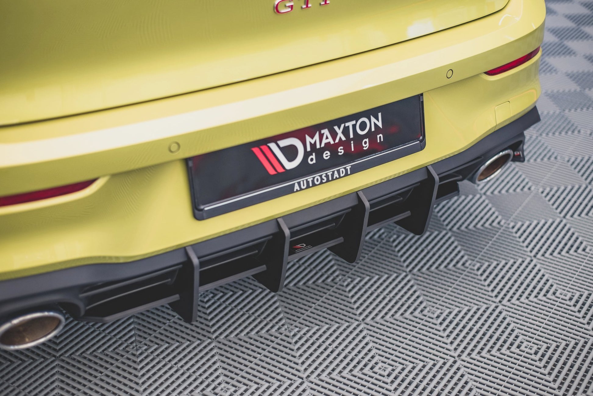 Street Pro Heckschürze V.2 für Volkswagen Golf GTI Clubsport Mk8