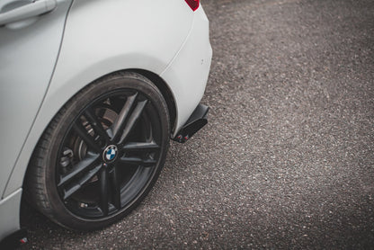 Street Pro Heck Ansatz Flaps Diffusor V.3 + Flaps für BMW 1er M140i  schwarz Hochglanz
