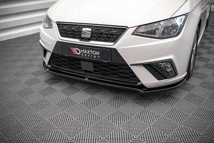 Front Ansatz V.3 für Seat Ibiza FR/ Standard Mk5 schwarz Hochglanz