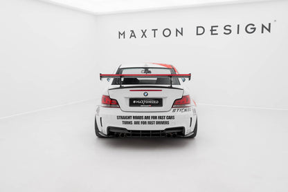 Carbon Spoiler With Upper Swan Mounting + LED BMW 1er M E82