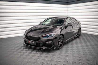 Front Ansatz V.3 für BMW 2 Gran Coupe M-Paket / M235i F44 schwarz Hochglanz