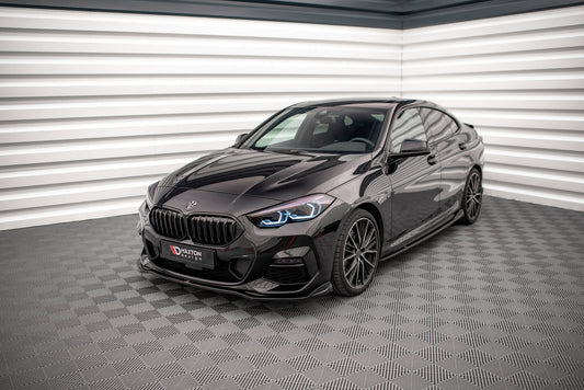 Front Ansatz V.3 für BMW 2 Gran Coupe M-Paket / M235i F44 schwarz Hochglanz