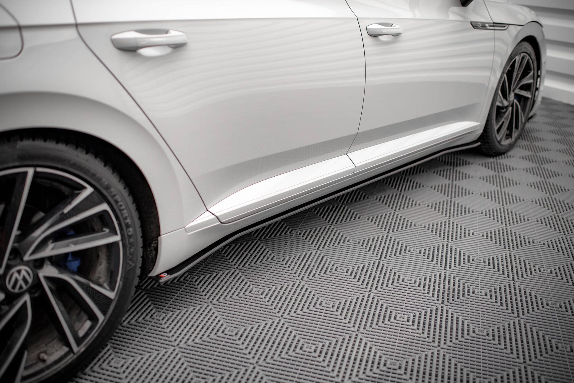 Street Pro Seitenschweller Ansatz für V.2 für Volkswagen Arteon R / R-Line Facelift