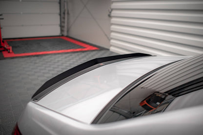 Spoiler CAP für Mercedes-Benz E63 AMG / AMG-Line / Standard Limousine W212 Facelift schwarz Hochglanz