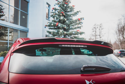 Spoiler CAP für Citroen DS4 schwarz Hochglanz