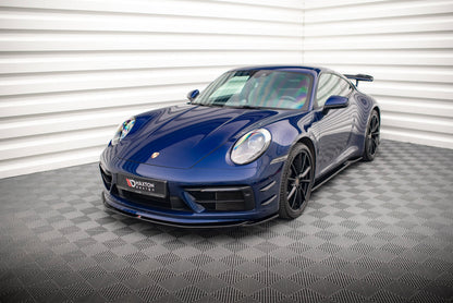 Front Ansatz V.1 für Porsche 911 Carrera Aero 992 schwarz matt