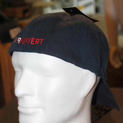 gepfeffert.com® Flexfit-Cap - GEPFEFFERT/dark blue/3D-Stick red - gepfeffert.com