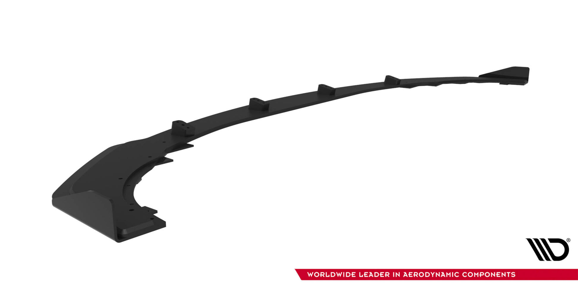 Street Pro Front Ansatz + Flaps für Mercedes-AMG CLE 53 C236 schwarz Hochglanz
