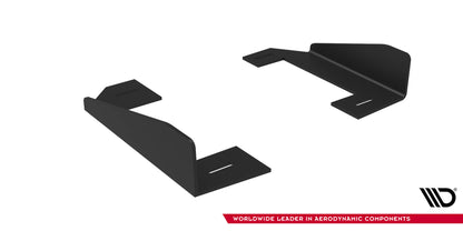 Seitenschweller Flaps für Audi RS5 Sportback F5 schwarz Hochglanz