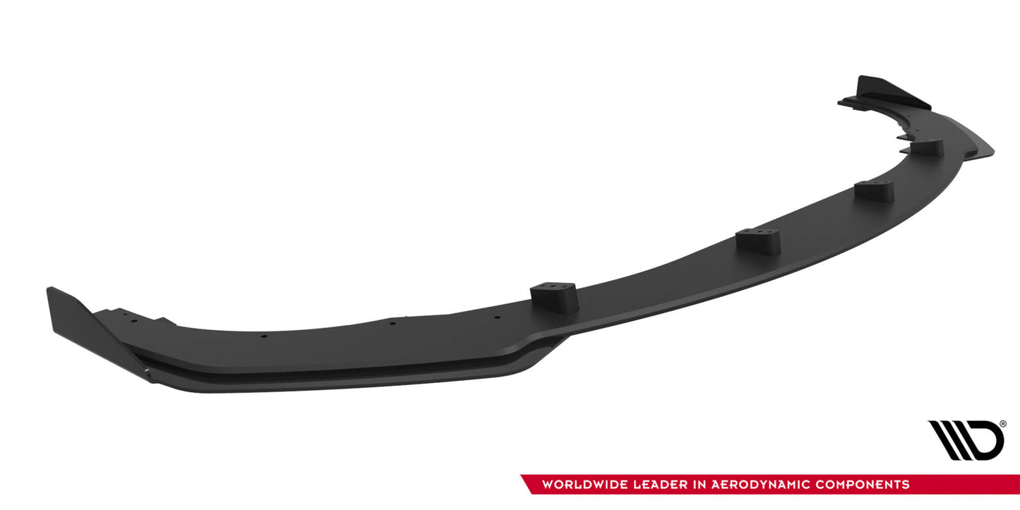 Street Pro Front Ansatz + Flaps für Mercedes-AMG CLE 53 C236 schwarz Hochglanz