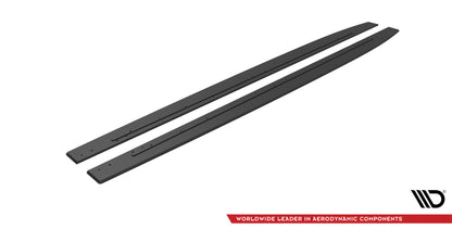 Street Pro Seitenschweller Ansatz für Mercedes-AMG C43 Coupe / Cabrio C205  Facelift / A205 Facelift