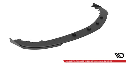 Street Pro Front Ansatz für +Flaps für V.1 + Flaps Mazda 3 MPS Mk1 schwarz Hochglanz