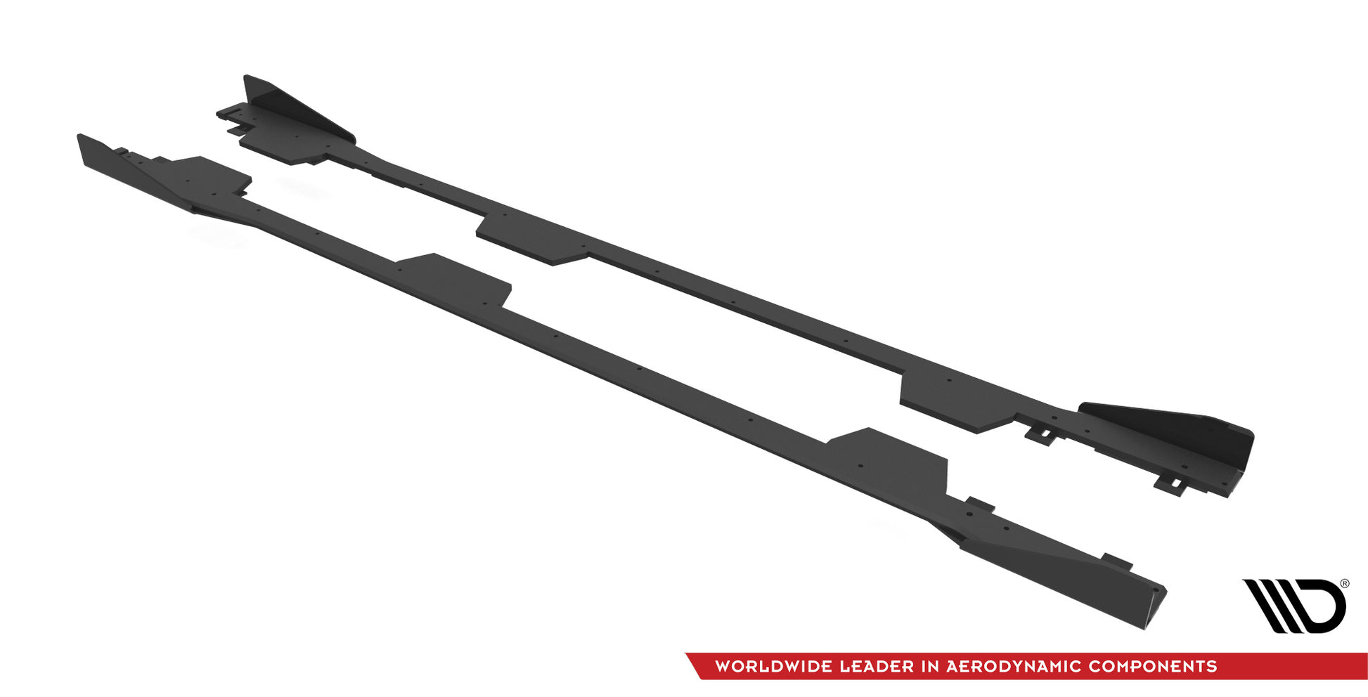 Street Pro Seitenschweller Ansatz + Flaps für Subaru BRZ Mk1 / Mk1 Facelift schwarz Hochglanz