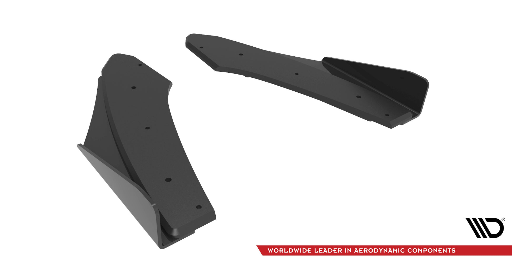 Street Pro Heck Ansatz Flaps Diffusor +Flaps für Audi S3 Limousine 8Y schwarz Hochglanz