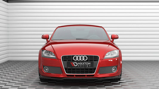 Front Ansatz V.2 für Audi TT 8J schwarz Hochglanz
