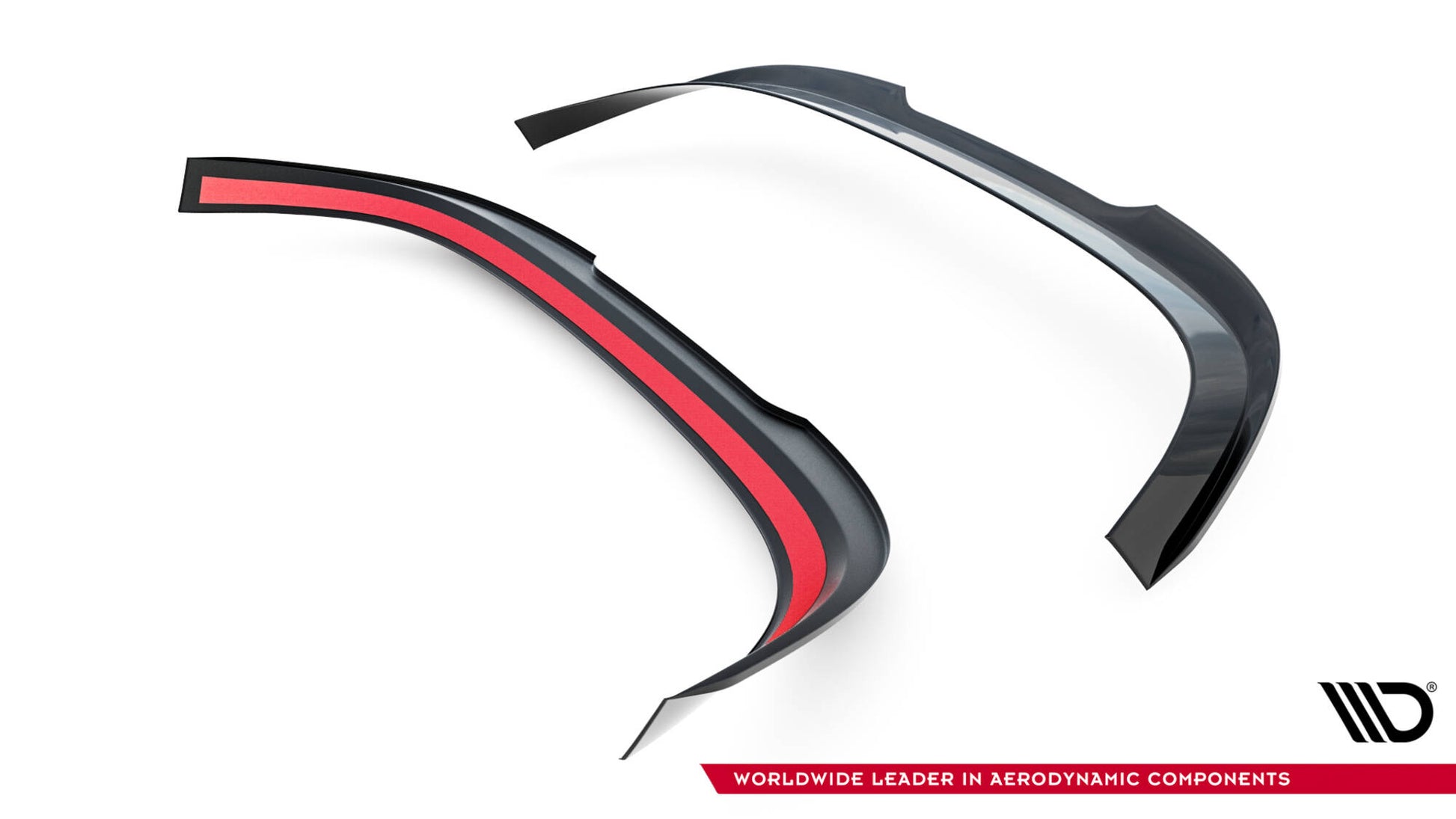 Spoiler CAP V.2 für VW Golf  R-Performance Mk8 Facelift schwarz Hochglanz