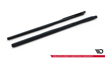Seitenschweller Ansatz für Toyota GR Yaris Mk4 Facelift schwarz Hochglanz
