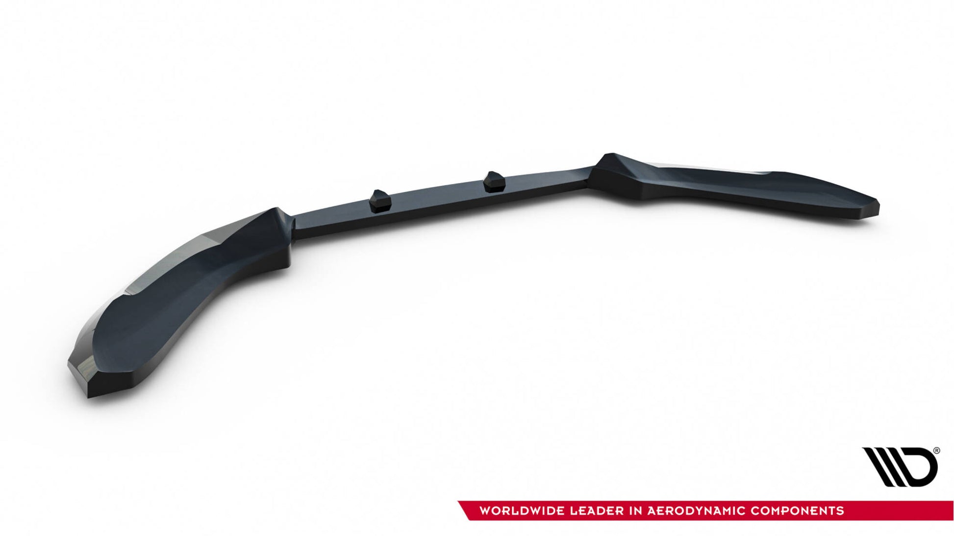 Front Ansatz V.5 für BMW 1er M-Paket / M140i F20 Facelift schwarz Hochglanz