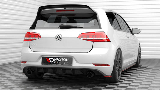 Heck Ansatz Flaps Diffusor V.2 für Volkswagen Golf GTI Mk7 Facelift