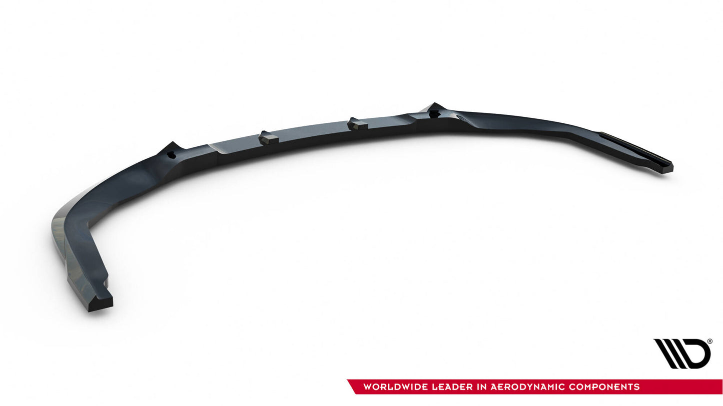 Front Ansatz V.2 für Subaru Impreza WRX STI Mk3 Facelift schwarz Hochglanz