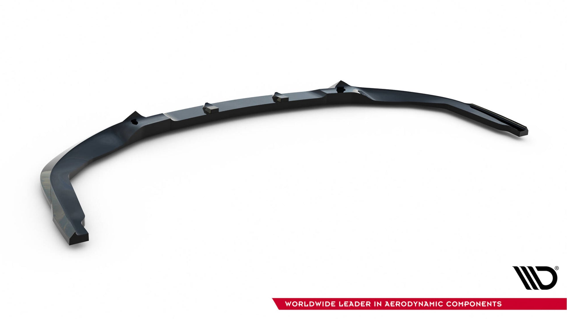 Front Ansatz V.2 für Subaru Impreza WRX STI Mk3 Facelift schwarz Hochglanz