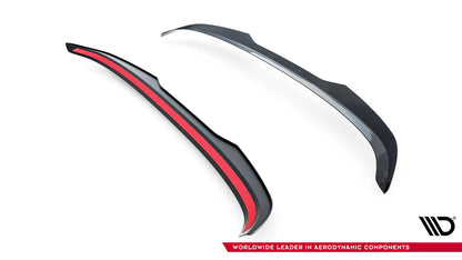 Spoiler CAP V.2 für Hyundai I30 N Hatchback Mk3 / Mk3 Facelift schwarz Hochglanz