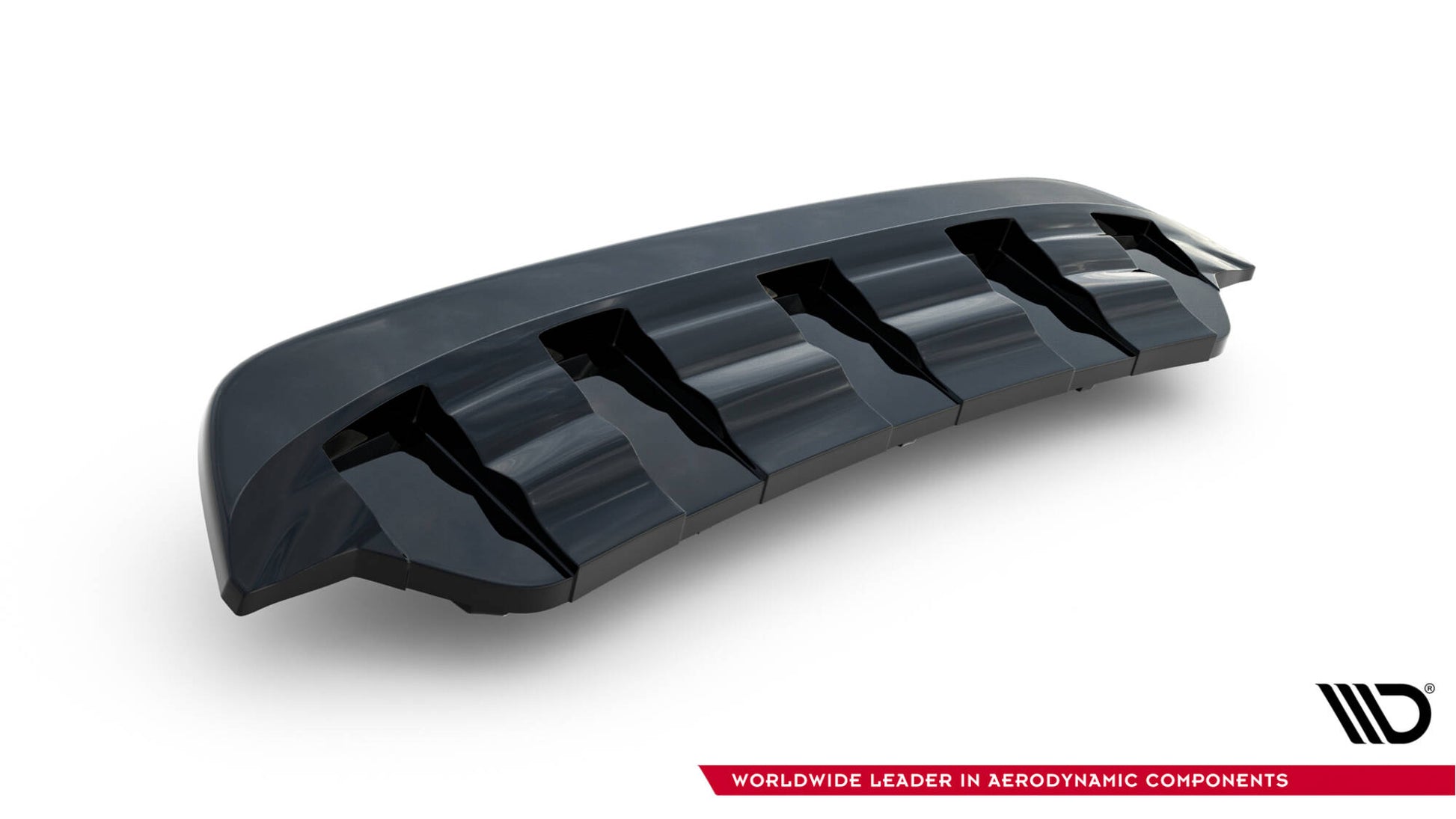 Mittlerer Cup Diffusor DTM Look Heck Ansatz für Lexus Rc Mk1 schwarz Hochglanz