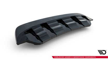 Mittlerer Cup Diffusor DTM Look Heck Ansatz für Lexus Rc Mk1 schwarz Hochglanz