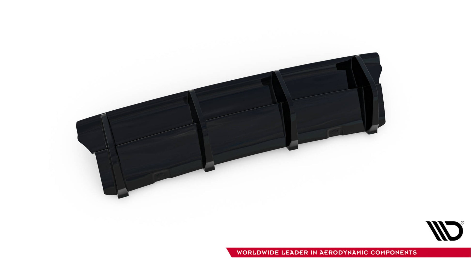 Diffusor Heck Ansatz für VW Golf R Hatchback R Mk7 Facelift schwarz Hochglanz