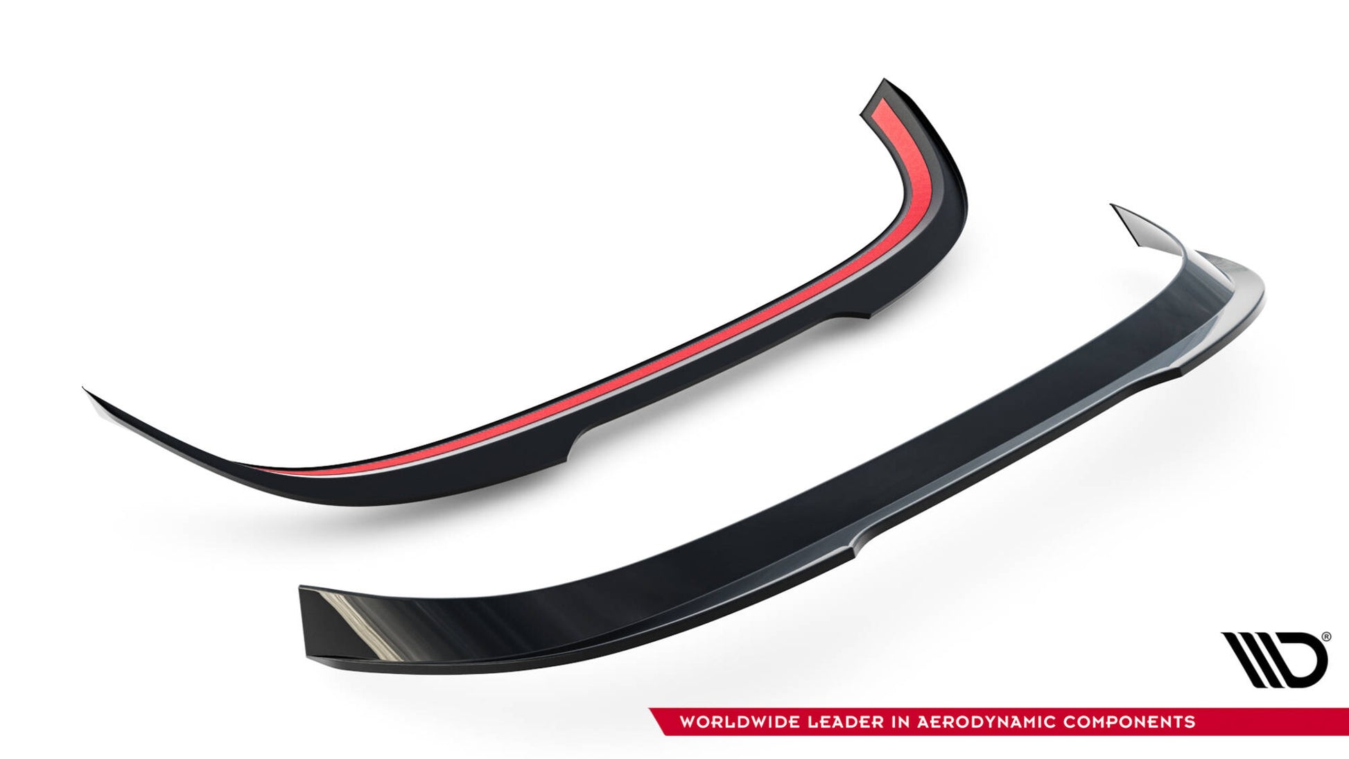 Spoiler CAP V.2 für VW Golf  R-Performance Mk8 Facelift schwarz Hochglanz