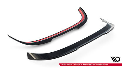 Spoiler CAP V.2 für VW Golf  R-Performance Mk8 Facelift schwarz Hochglanz