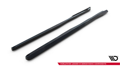 Seitenschweller Ansatz für Toyota GR Yaris Mk4 Facelift schwarz Hochglanz