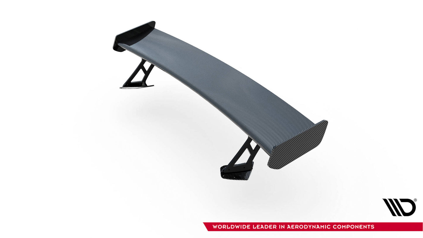 Carbon Spoiler With External Brackets Uprights  Toyota GR86 / Subaru BRZ Mk2