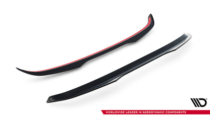 Spoiler CAP V.2 für Hyundai I30 N Hatchback Mk3 / Mk3 Facelift schwarz Hochglanz
