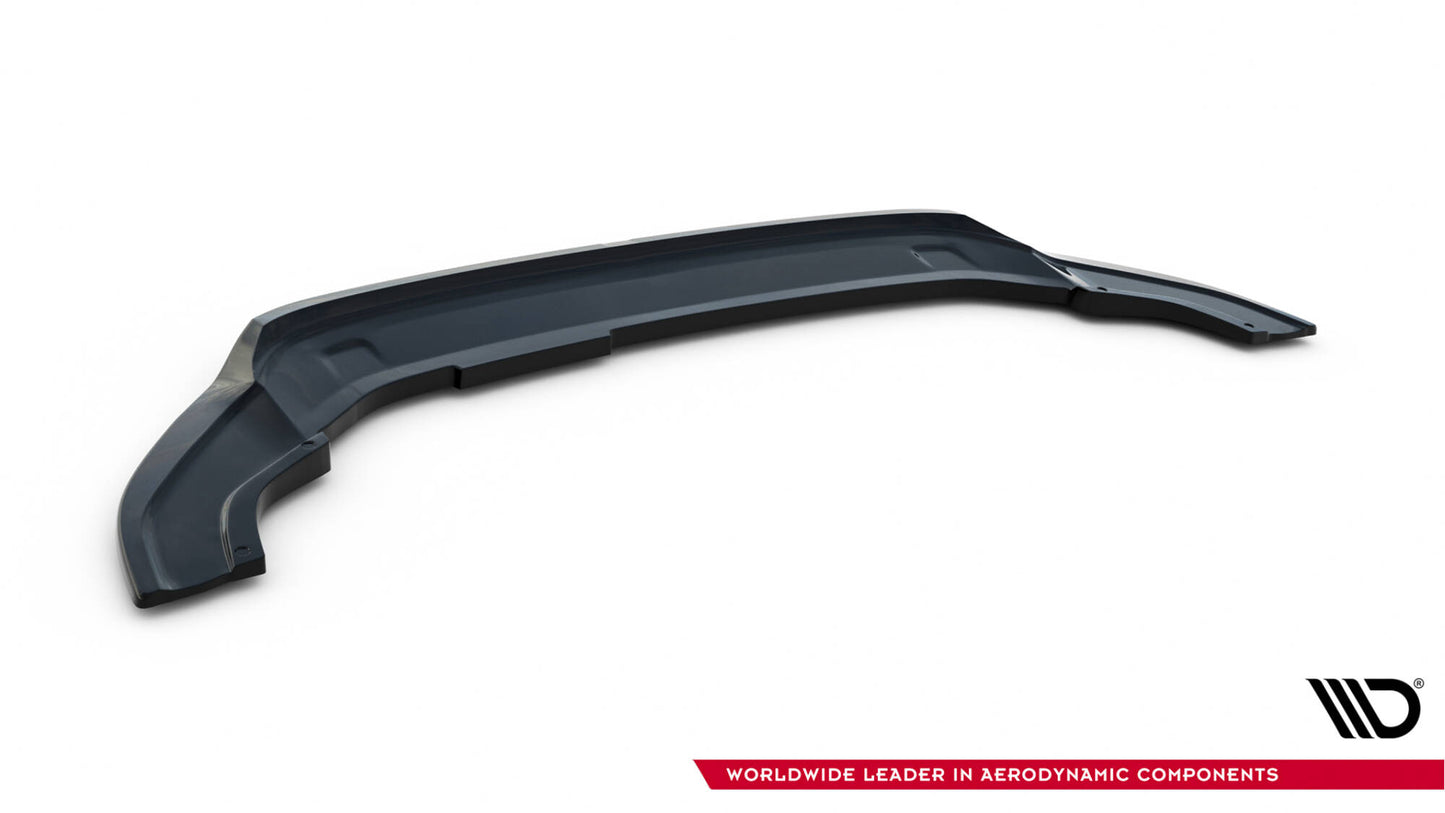 Front Ansatz V.3 für VW Golf R / R-Line Mk7 Facelift schwarz Hochglanz