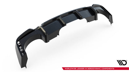 Prepreg Carbon Fiber Diffusor Heck Ansatz für Audi RS7 C8   (version mit towbar)