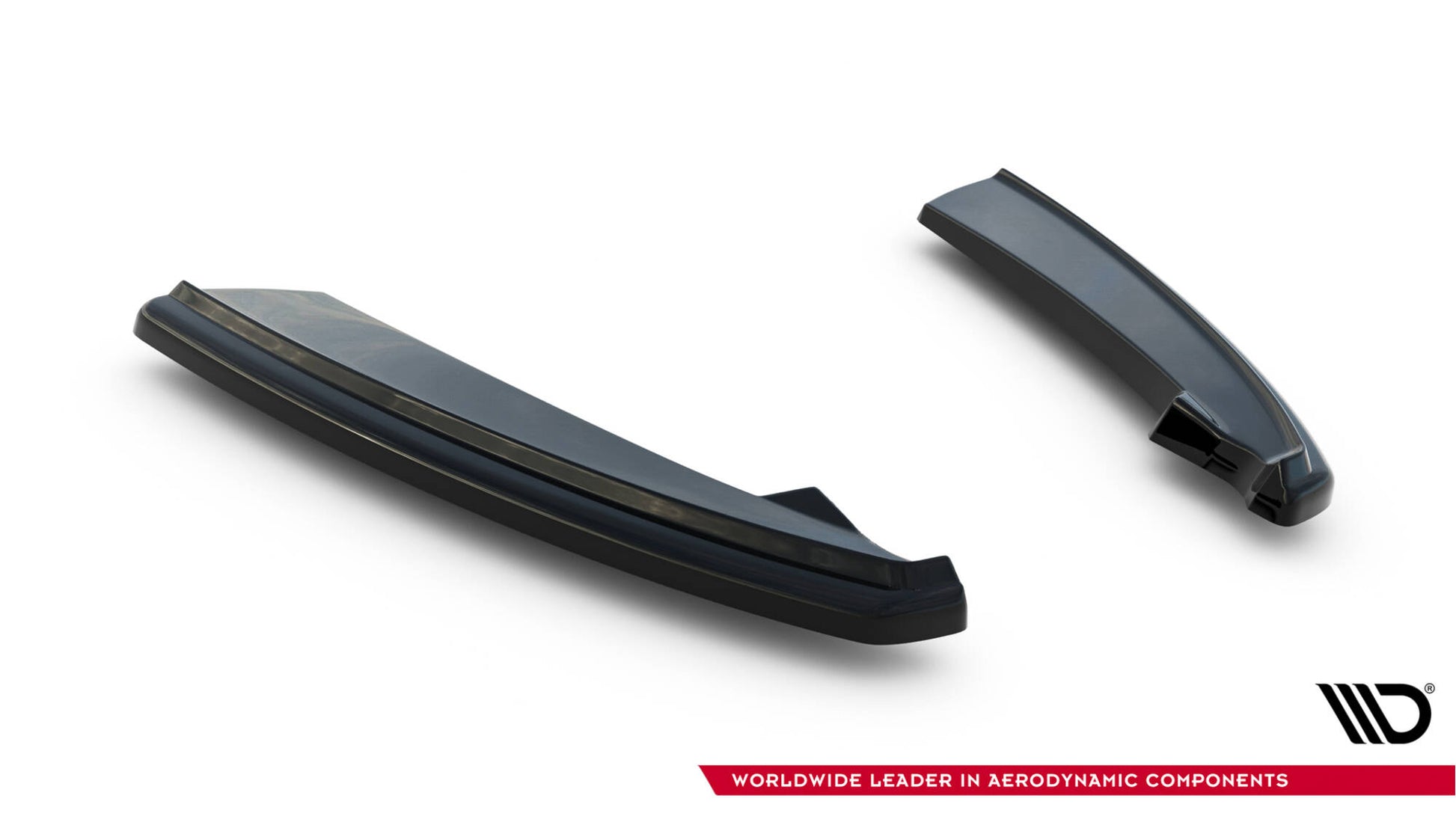 Heck Ansatz Flaps Diffusor für Lexus LC 500 schwarz Hochglanz
