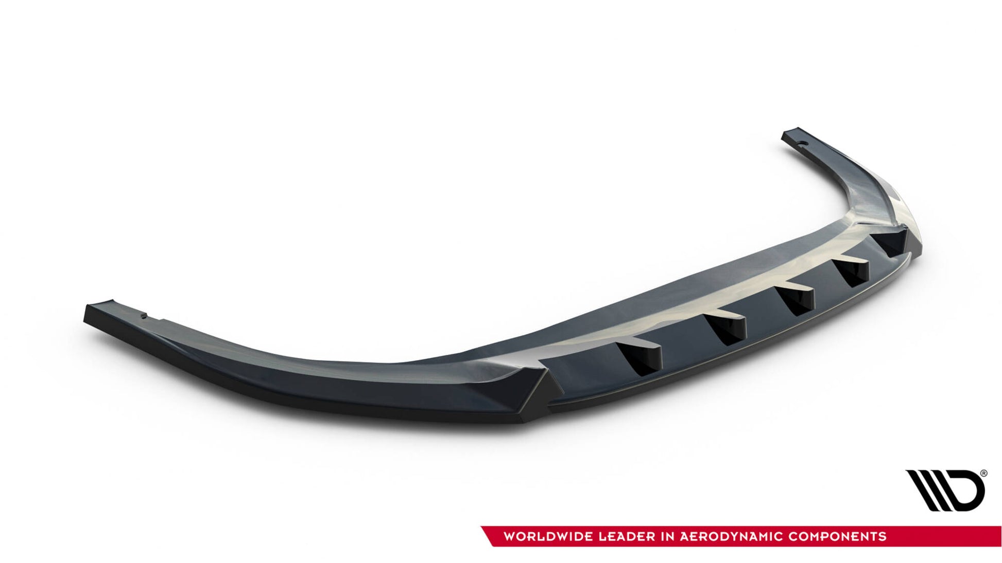Front Ansatz V.2 für VW Golf GTI / GTE / R-Line Mk8 Facelift schwarz Hochglanz