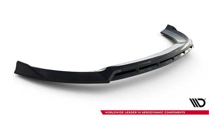 Front Ansatz V.6 für Mercedes-Benz V-Klasse AMG-Line W447 Facelift schwarz Hochglanz