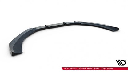 Front Ansatz V.4 für Audi RS6 C7 / C7 Facelift schwarz Hochglanz