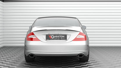 Spoiler CAP für Mercedes-Benz CLS C219 schwarz Hochglanz