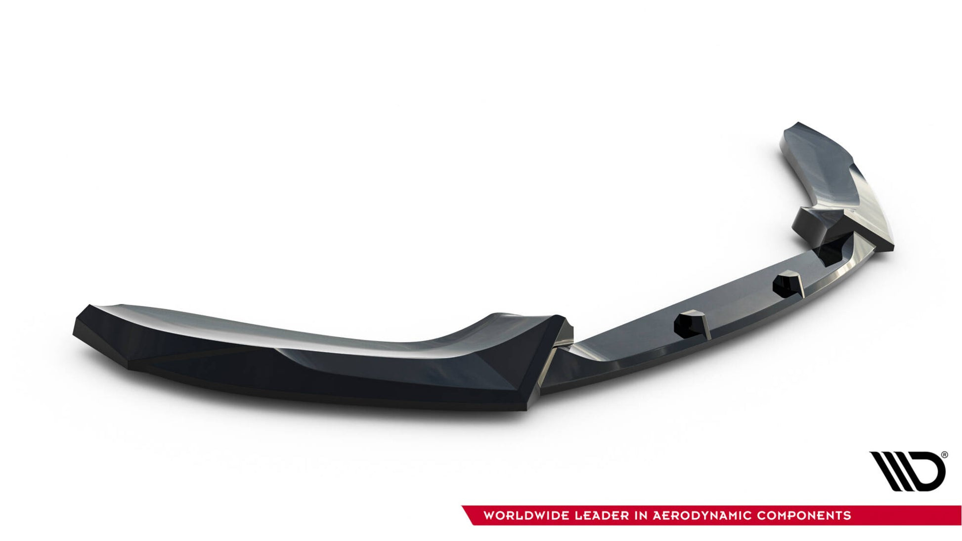 Front Ansatz V.5 für BMW 1er M-Paket / M140i F20 Facelift schwarz Hochglanz