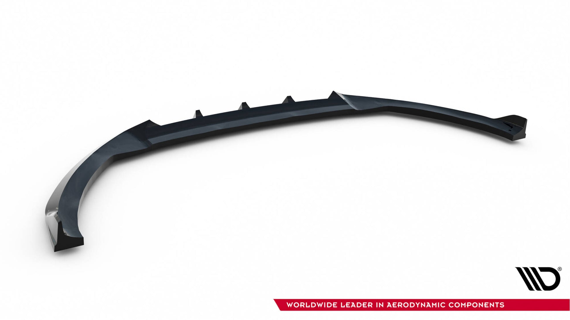 Front Ansatz V.6 für Ford Focus ST Mk3 Facelift schwarz Hochglanz