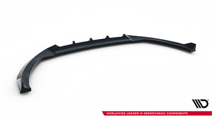 Front Ansatz V.6 für Ford Focus ST Mk3 Facelift schwarz Hochglanz