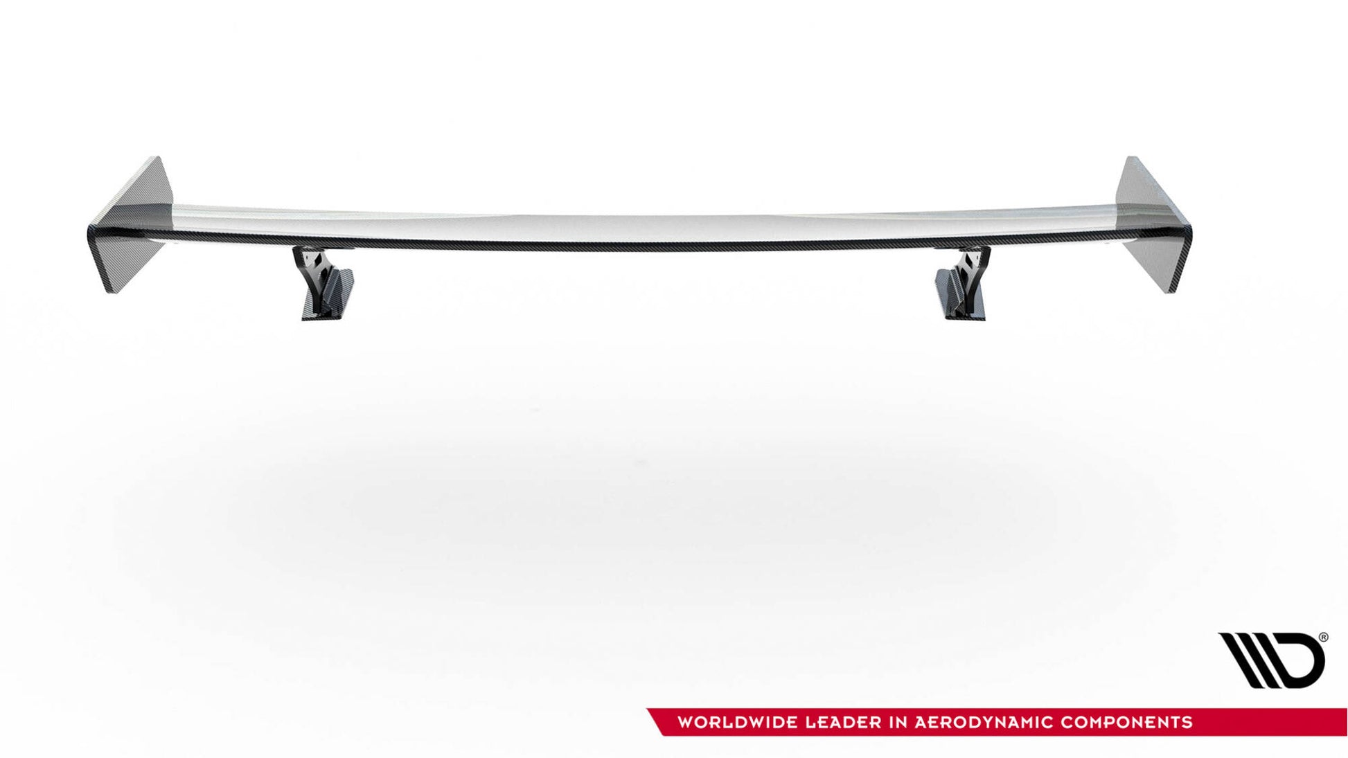 Carbon Spoiler With External Brackets Uprights  Audi A5 Coupe 8T