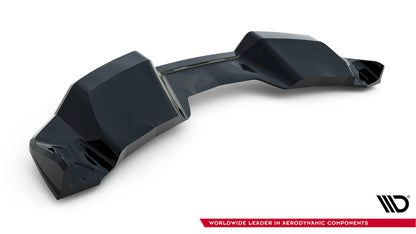 Mittlerer Diffusor Heck Ansatz DTM Look für Chevrolet Corvette C7 schwarz Hochglanz