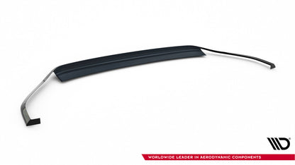 Front Ansatz V.7 für VW Golf R / R-Line Mk7 Facelift schwarz Hochglanz