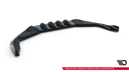 Front Ansatz für V.2 Porsche 718 Cayman GTS 982c schwarz Hochglanz