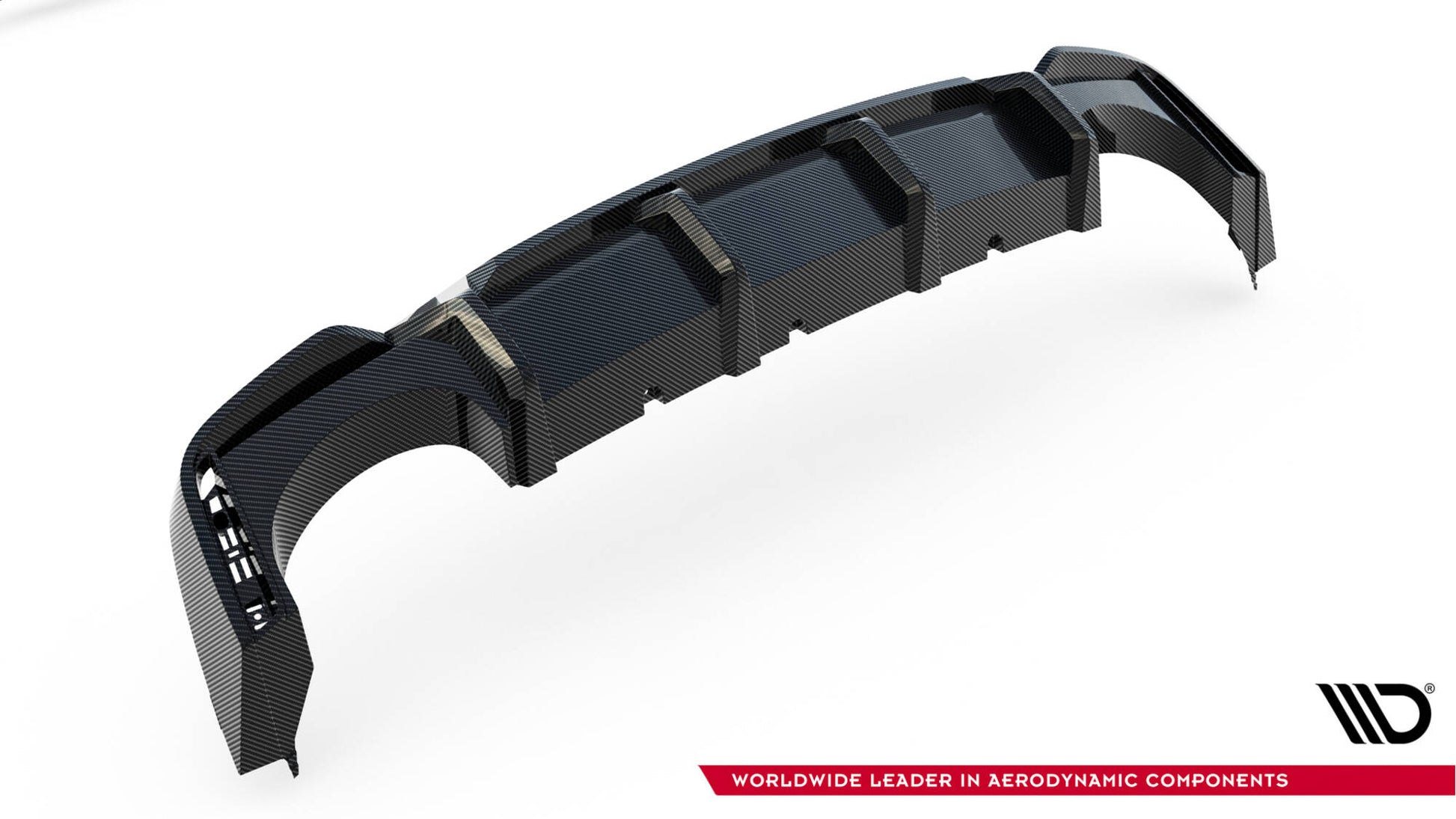 Prepreg Carbon Fiber Diffusor Heck Ansatz für Audi RS7 C8 C8  (version mitout towbar)