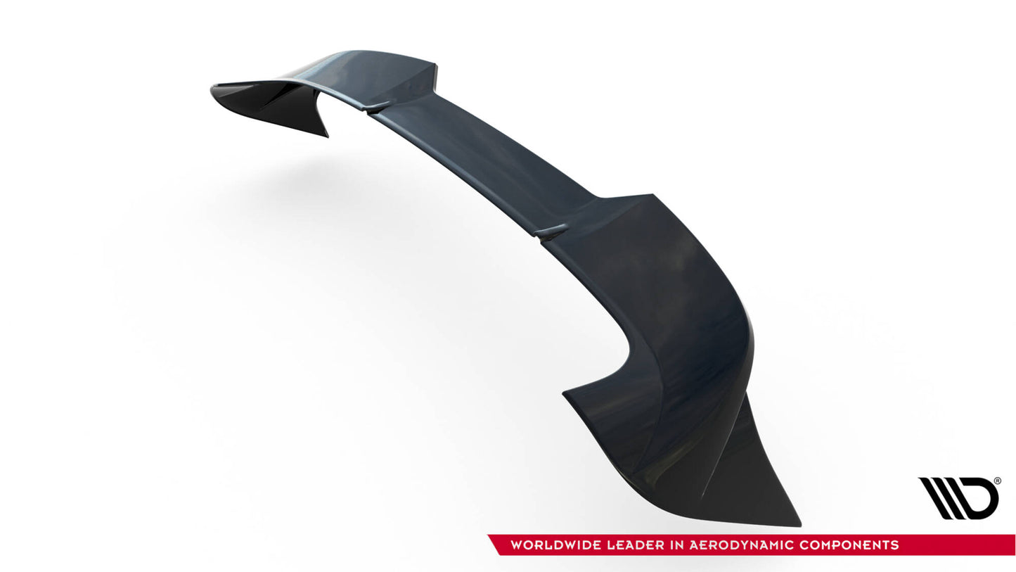 Höher Spoiler CAP 3D für Porsche Macan GTS Mk1 Facelift 2 schwarz Hochglanz